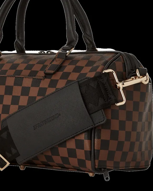DUFFLES>SPRAYGROUND ROMEO AIR ITALIA SHARK MINI DUFFLE