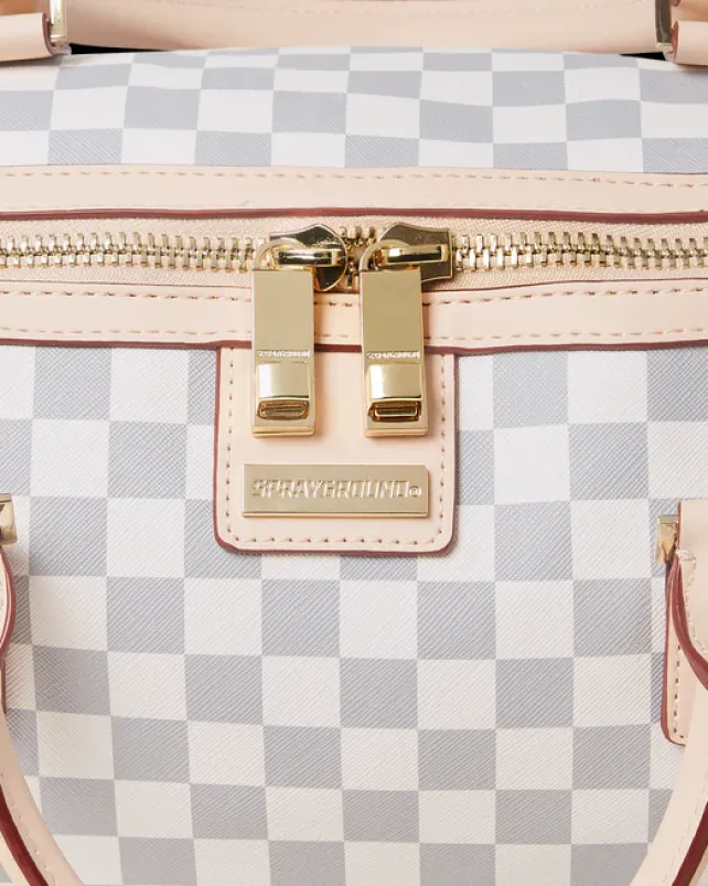 DUFFLES>SPRAYGROUND ROSE ALL DAY LA PALAIS MINI DUFFLE
