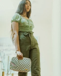 TOILETRIES AKA MONEY BAGS>SPRAYGROUND ROSE ALL DAY LA PALAIS TOILETRY BAG