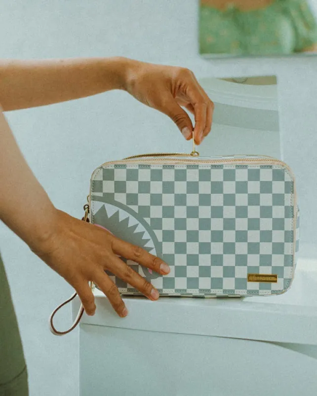 TOILETRIES AKA MONEY BAGS>SPRAYGROUND ROSE ALL DAY LA PALAIS TOILETRY BAG