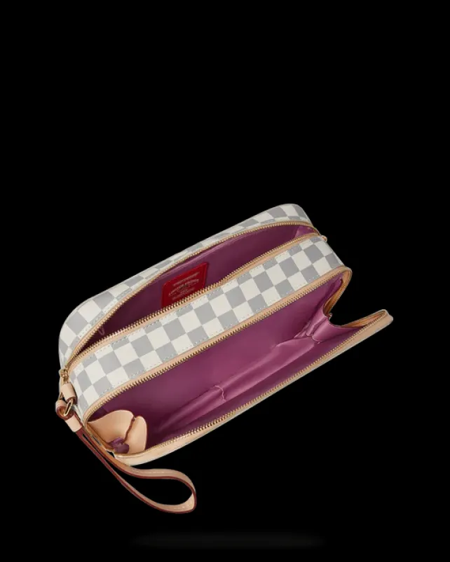 TOILETRIES AKA MONEY BAGS>SPRAYGROUND ROSE ALL DAY LA PALAIS TOILETRY BAG
