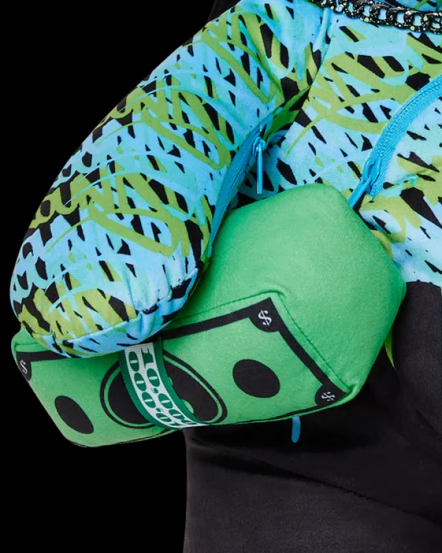 TEDDY BEAR BACKPACKS|BACKPACKS>SPRAYGROUND ROUGE THE GAWD MONEYBEAR TEDDYBEAR BACKPACK
