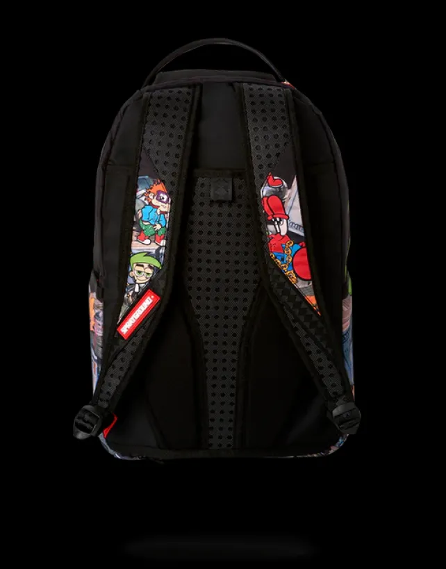BACKPACKS>SPRAYGROUND 90'S NICK: MONEY STACKS BACKPACK