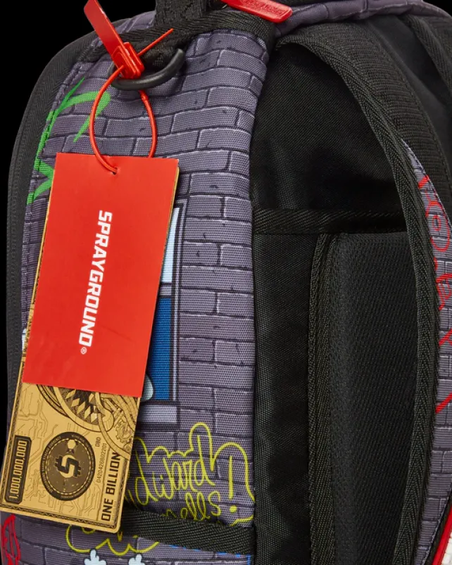 BACKPACKS>SPRAYGROUND 90s NICK VERTICAL SHARK BACKPACK (DLXR)