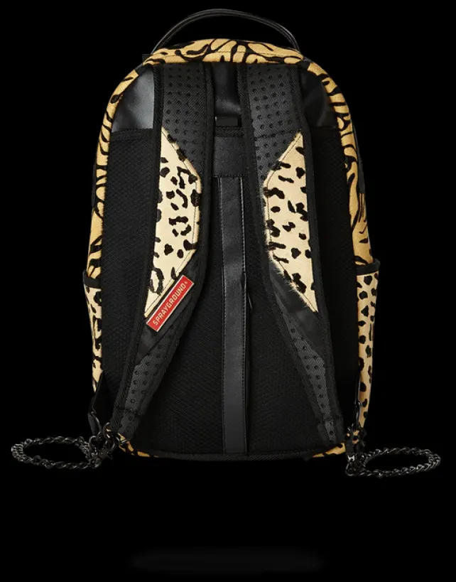 BACKPACKS>SPRAYGROUND SAFARI SHARK (PONY HAIR/LEATHER) LIMITED TO 50 PCS