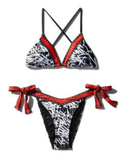 SWIMWEAR>SPRAYGROUND SCRIBBLE BIKINI