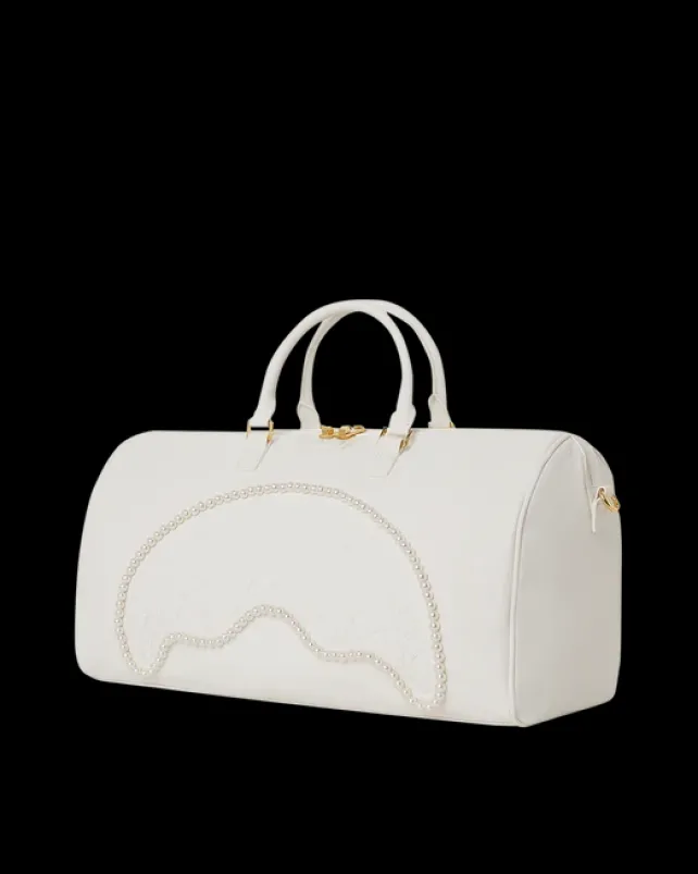 DUFFLES>SPRAYGROUND SECRET LIFE OF PEARLS DUFFLE
