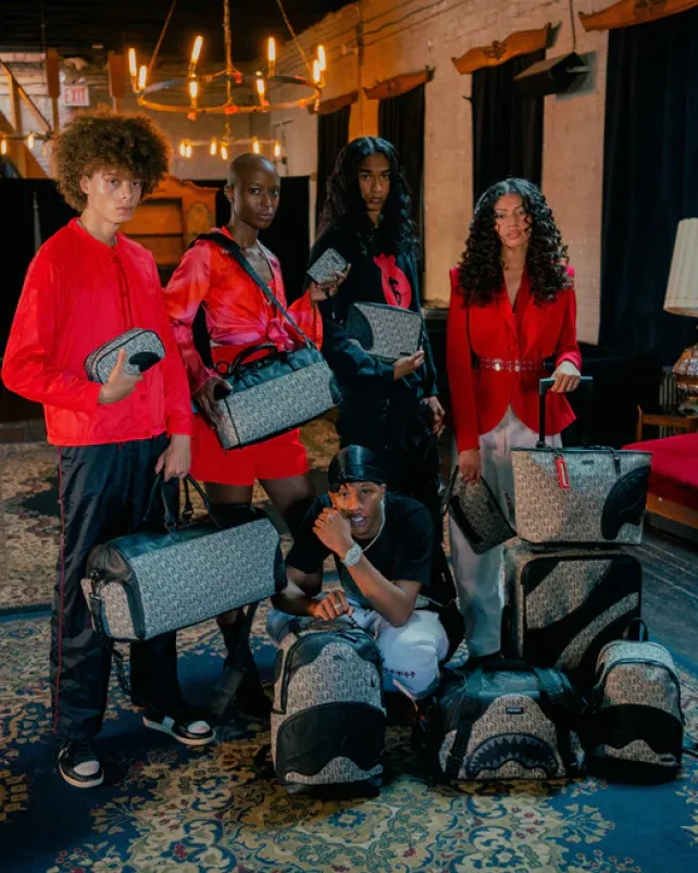 BACKPACKS>SPRAYGROUND SG ALL DAY BACKPACK (DLXV)