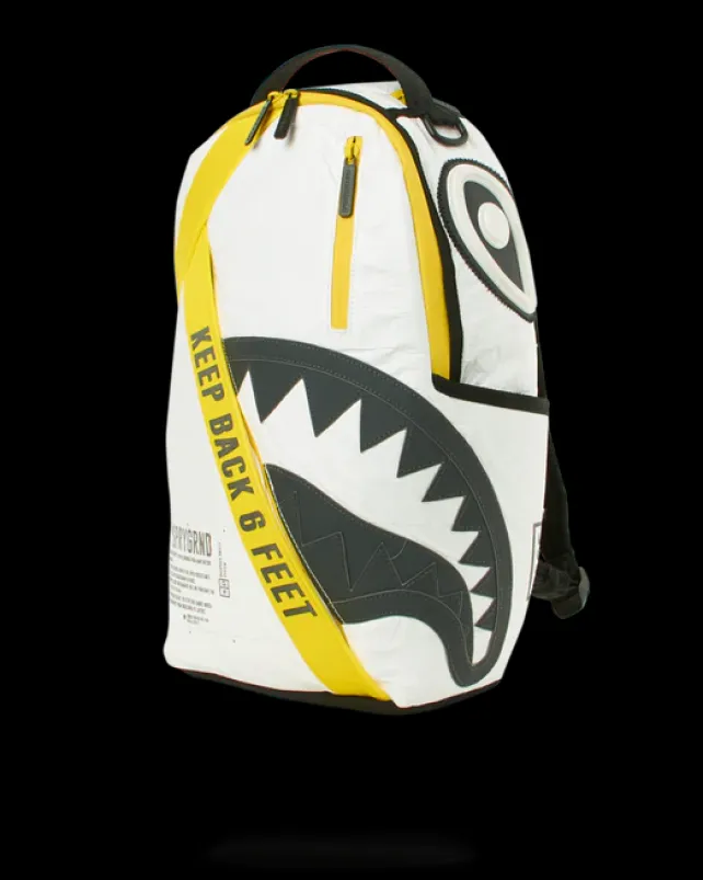 BACKPACKS>SPRAYGROUND SG95 KEEP BACK!PACK TYVEK 3M SHARK