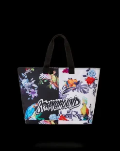 TOTES|BEACH & GYM TOTES>SPRAYGROUND SHADOW FLIGHT BEACH TOTE