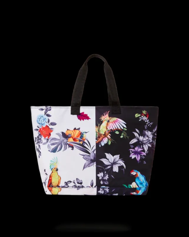 TOTES|BEACH & GYM TOTES>SPRAYGROUND SHADOW FLIGHT BEACH TOTE