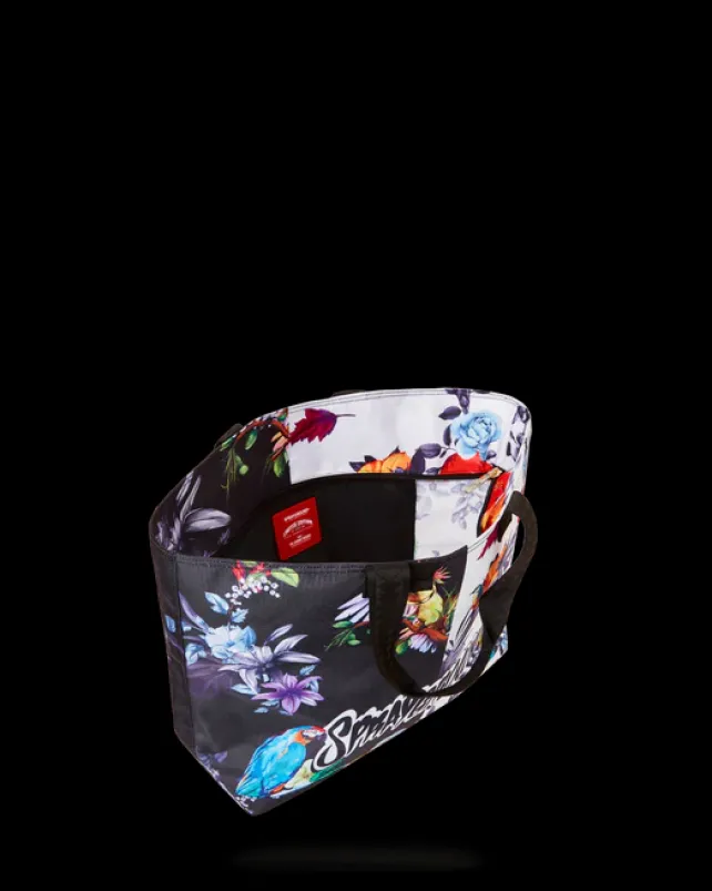 TOTES|BEACH & GYM TOTES>SPRAYGROUND SHADOW FLIGHT BEACH TOTE