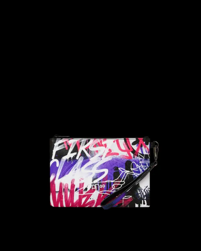 CROSSOVER CLUTCHES>SPRAYGROUND SHARK ATELIER CROSSOVER CLUTCH