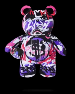 TEDDY BEAR BACKPACKS|BACKPACKS>SPRAYGROUND SHARK ATELIER MONEYBEAR TEDDYBEAR BACKPACK