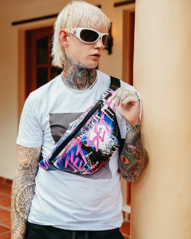 CROSSBODYS>SPRAYGROUND SHARK ATELIER SAVVY CROSSBODY
