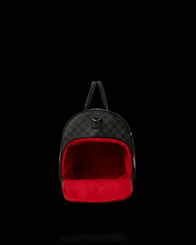 DUFFLES>SPRAYGROUND SHARK BITE SHARKS IN PARIS GRAY DUFFLE