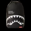 BACKPACKS>SPRAYGROUND SHARK CENTRAL BLK/GRAY BACKPACK (DLXV)
