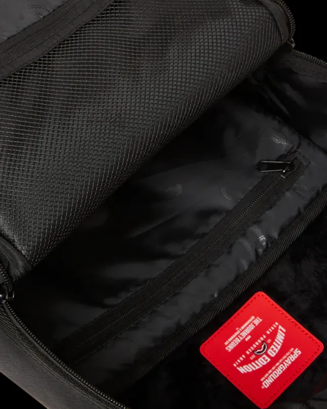 BACKPACKS>SPRAYGROUND SHARK CENTRAL BLK/GRAY BACKPACK (DLXV)