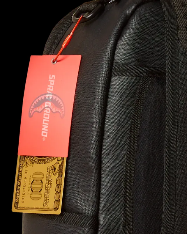 BACKPACKS>SPRAYGROUND SHARK CENTRAL BLK/GRAY BACKPACK (DLXV)