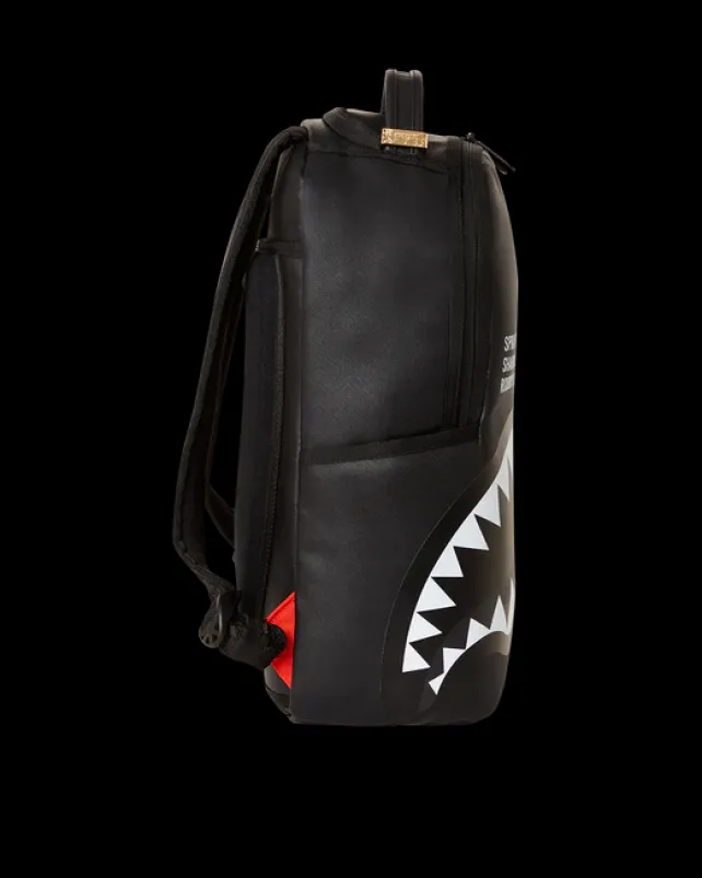 BACKPACKS>SPRAYGROUND SHARK CENTRAL BLK/GRAY BACKPACK (DLXV)