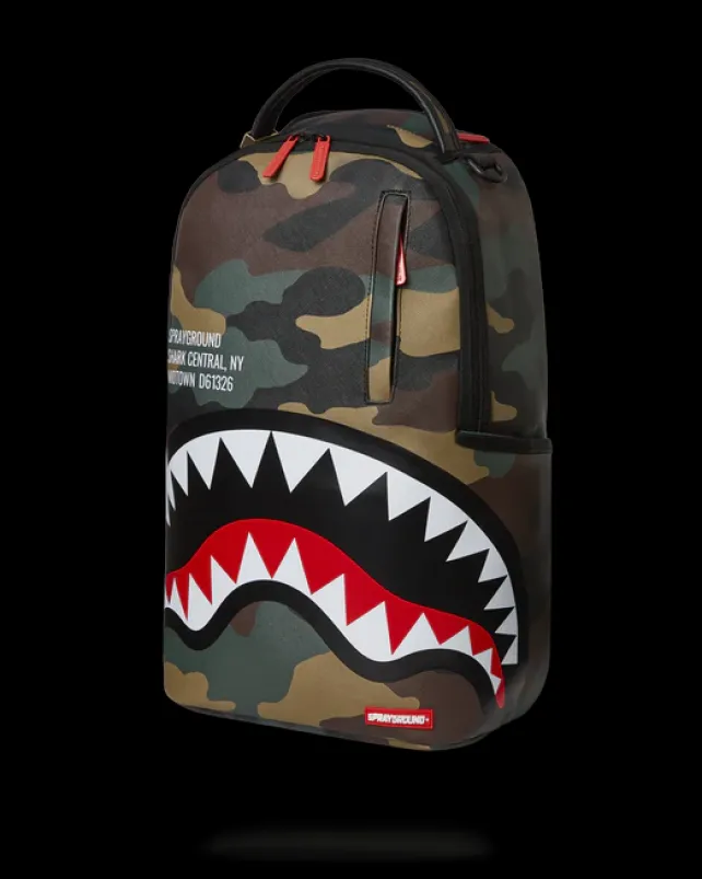 BACKPACKS>SPRAYGROUND SHARK CENTRAL OUTPOST (DLXV)