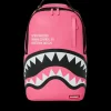 BACKPACKS>SPRAYGROUND SHARK CENTRAL (PINK) BACKPACK (DLXV)