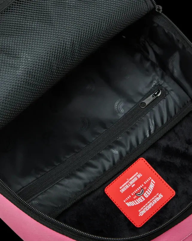 BACKPACKS>SPRAYGROUND SHARK CENTRAL (PINK) BACKPACK (DLXV)