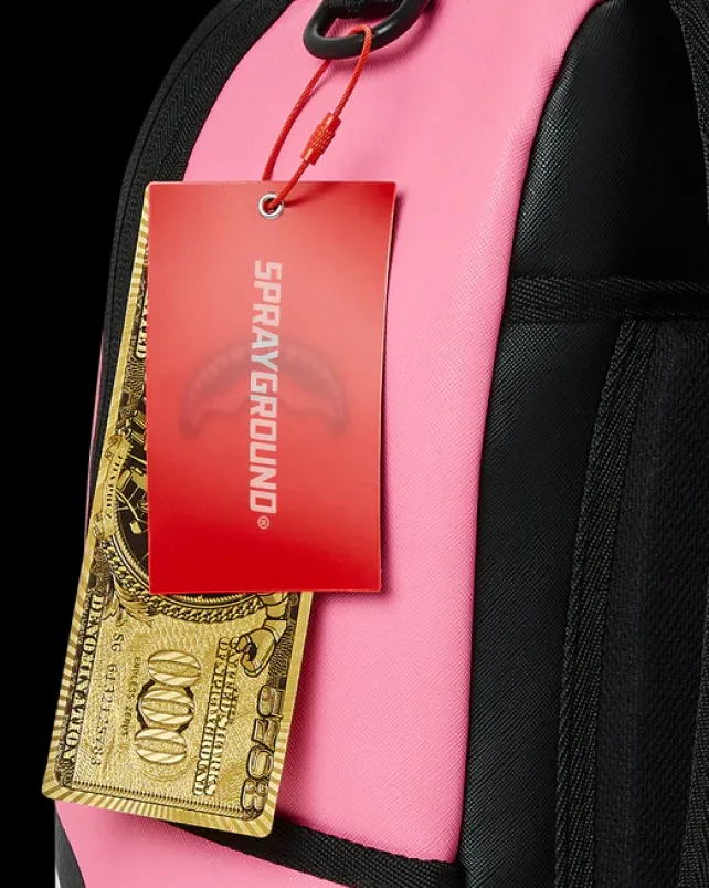 BACKPACKS>SPRAYGROUND SHARK CENTRAL (PINK) BACKPACK (DLXV)