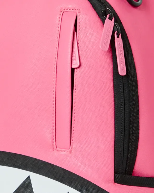 BACKPACKS>SPRAYGROUND SHARK CENTRAL (PINK) BACKPACK (DLXV)