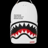 BACKPACKS>SPRAYGROUND SHARK CENTRAL (WHT) BACKPACK (DLXV)