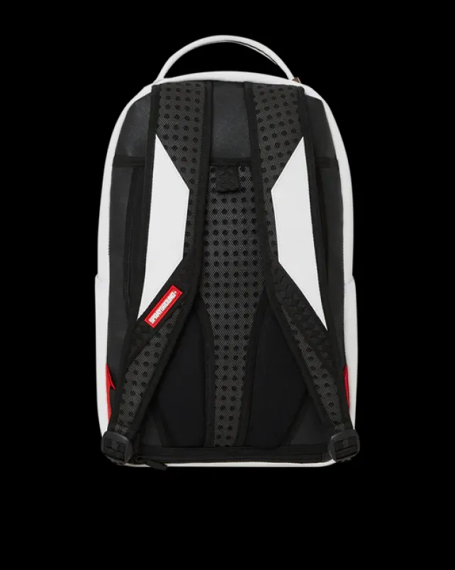 BACKPACKS>SPRAYGROUND SHARK CENTRAL (WHT) BACKPACK (DLXV)