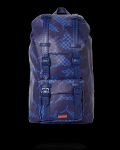 HILLS|BACKPACKS>SPRAYGROUND SHARK CHECK (BLUE) HILLS BACKPACK