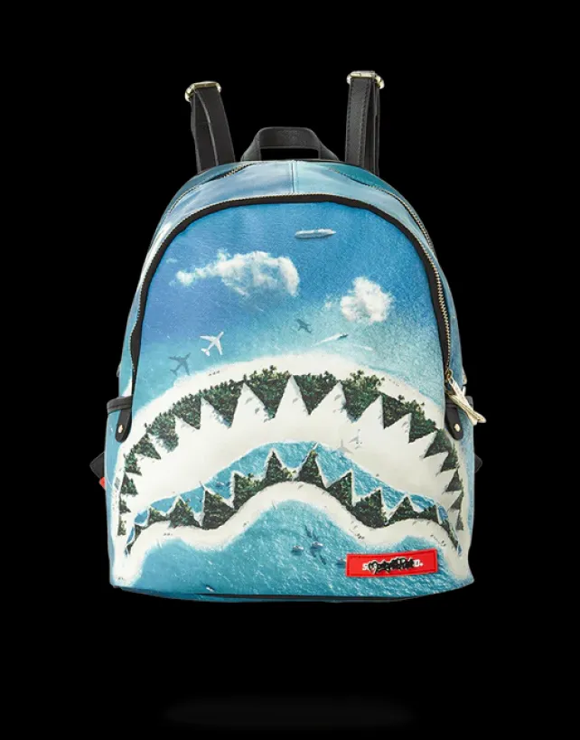 SAVAGES|BACKPACKS>SPRAYGROUND SHARK ISLAND SAVAGE