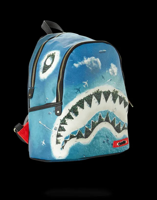 SAVAGES|BACKPACKS>SPRAYGROUND SHARK ISLAND SAVAGE