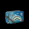 TOILETRIES AKA MONEY BAGS>SPRAYGROUND SHARK ISLAND TOILETRY AKA MONEY BAG