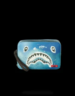TOILETRIES AKA MONEY BAGS>SPRAYGROUND SHARK ISLAND TOILETRY AKA MONEY BAG