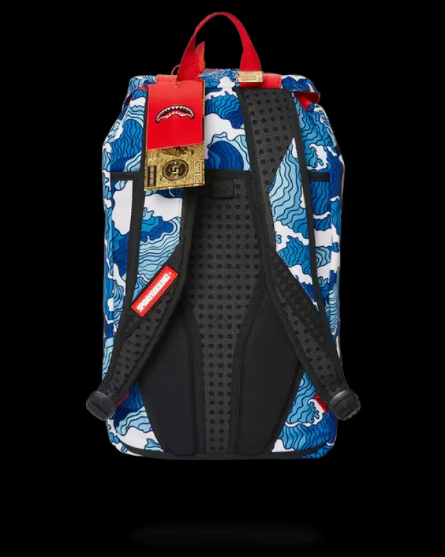 HILLS|BACKPACKS>SPRAYGROUND SHARK WAVE HILLS BACKPACK