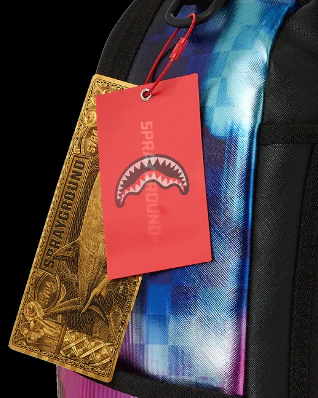 BACKPACKS>SPRAYGROUND SHARKCLUB ELECTRONICA BACKPACK
