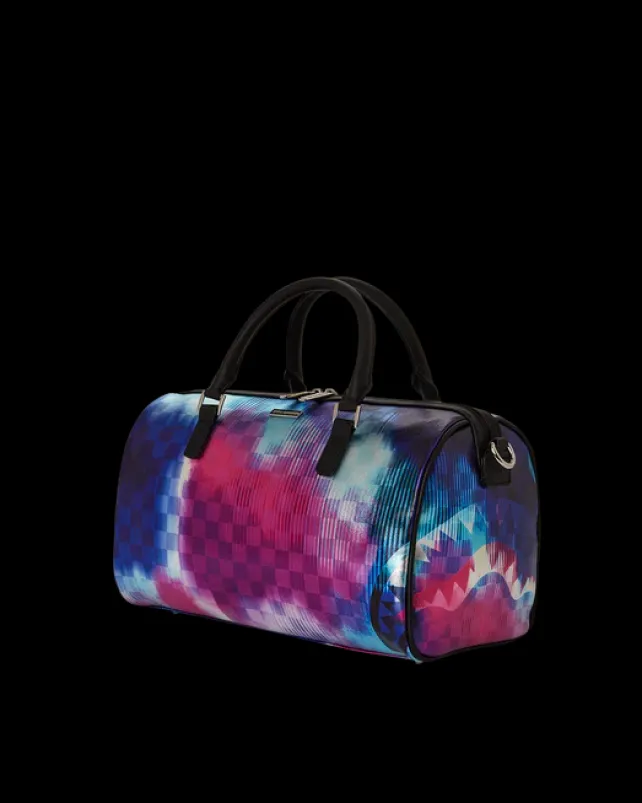 DUFFLES>SPRAYGROUND SHARKCLUB ELECTRONICA MINI DUFFLE