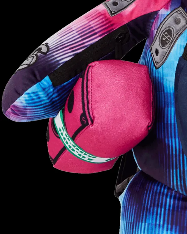 TEDDY BEAR BACKPACKS|BACKPACKS>SPRAYGROUND SHARKCLUB ELECTRONICA MONEYBEAR TEDDYBEAR BACKPACK