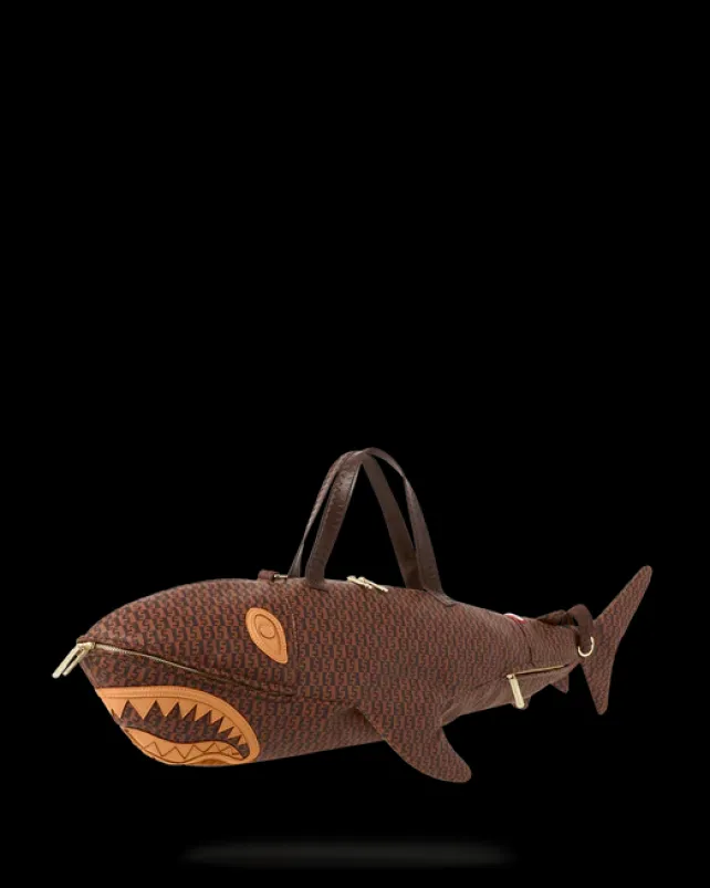 DUFFLES>SPRAYGROUND SHARKFINITY SHARK SHAPE DUFFLE