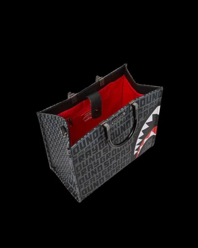 TOTES|HANDBAGS>SPRAYGROUND SHARKFINITY STEALTH PILOT TORTUGA TOTE