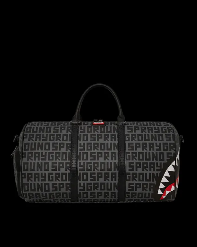 DUFFLES>SPRAYGROUND SHARKFINITY STEALTH PILOT DUFFLE