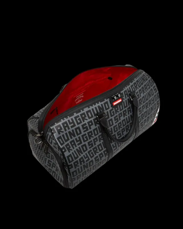 DUFFLES>SPRAYGROUND SHARKFINITY STEALTH PILOT DUFFLE
