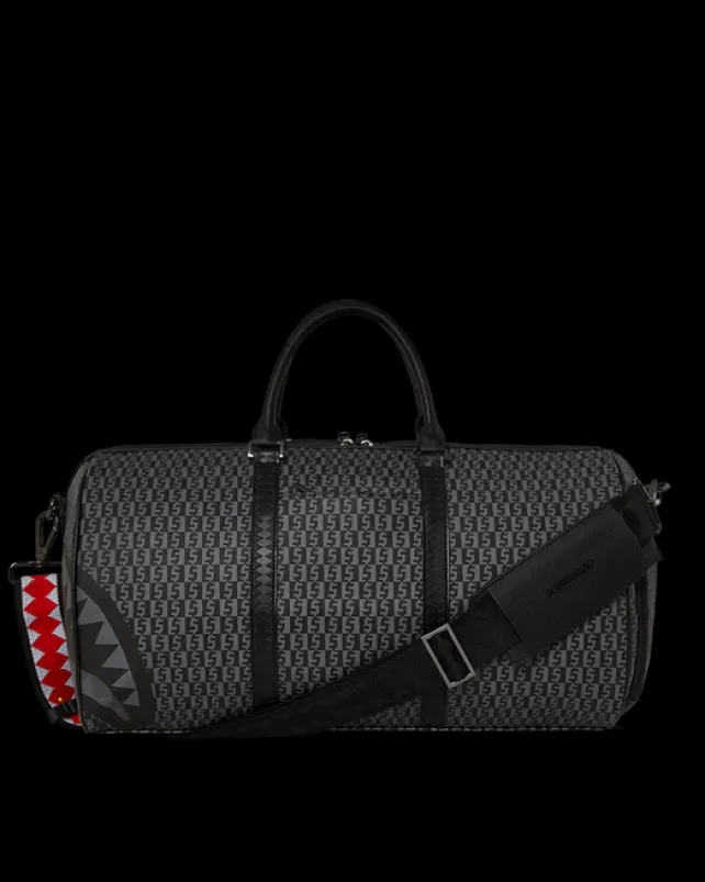 DUFFLES>SPRAYGROUND SHARKFINITY STEALTH PILOT DUFFLE