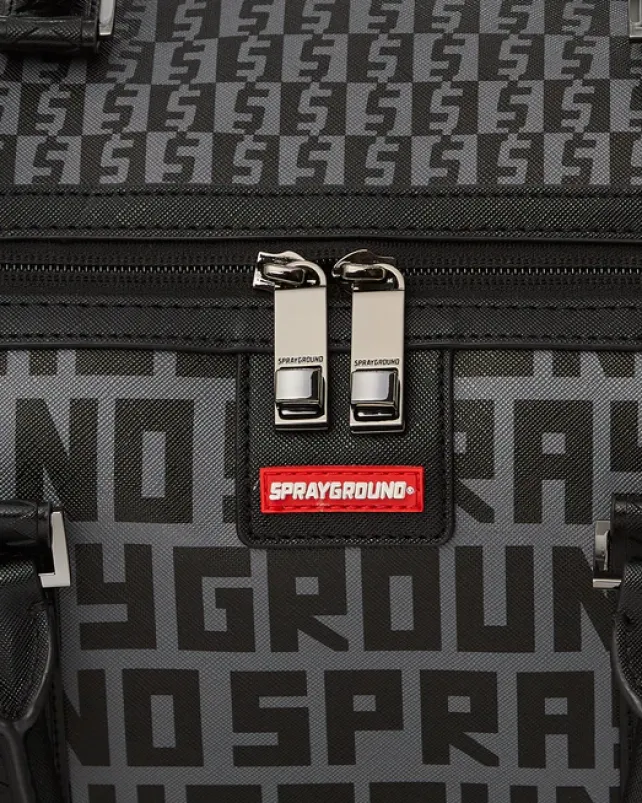 DUFFLES>SPRAYGROUND SHARKFINITY STEALTH PILOT DUFFLE