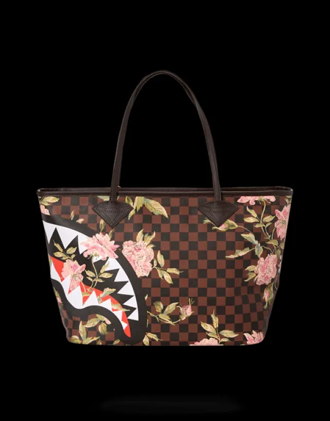 TOTES>SPRAYGROUND SHARKFLOWER TOTE
