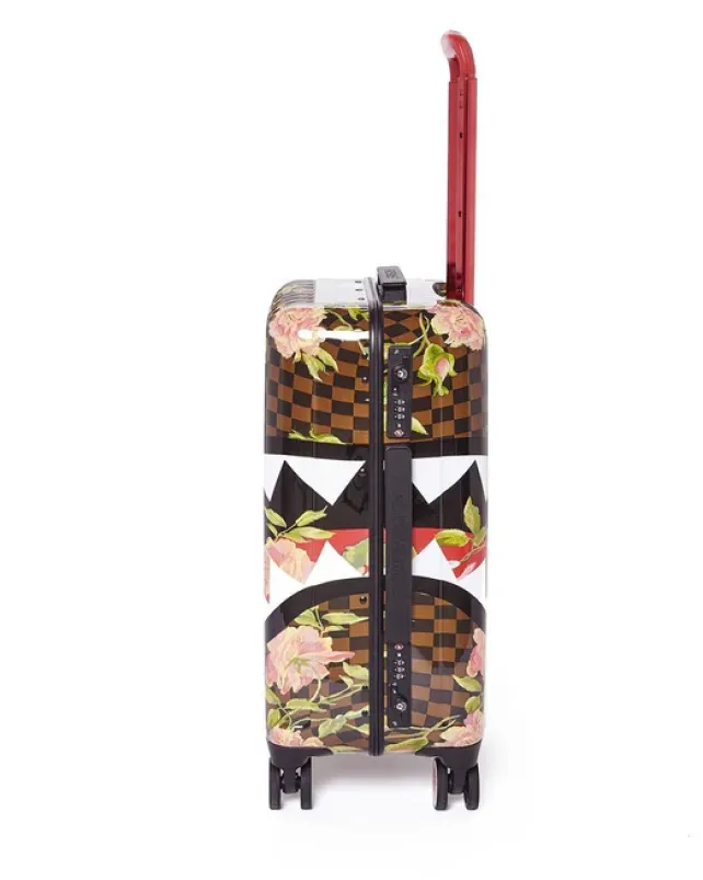 CARRY-ON LUGGAGE>SPRAYGROUND SHARKFLOWER 21.5u201d CARRY-ON SHARKNAUTICS LUGGAGE
