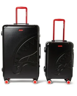 LUGGAGE SETS|FULL-SIZE LUGGAGE>SPRAYGROUND SHARKITECTURE MOLDED 2 PC LUGGAGE SET