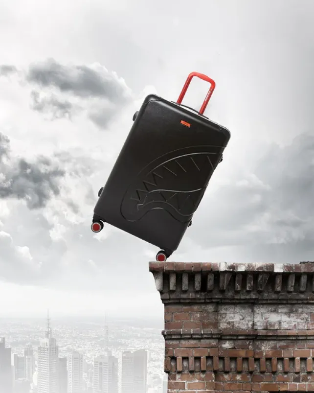 LUGGAGE SETS|FULL-SIZE LUGGAGE>SPRAYGROUND SHARKITECTURE MOLDED 2 PC LUGGAGE SET